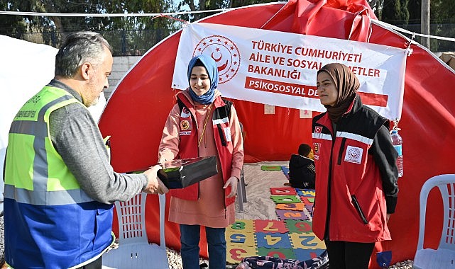 Afetin yükünü omuzlayan kadınlar unutulmadı