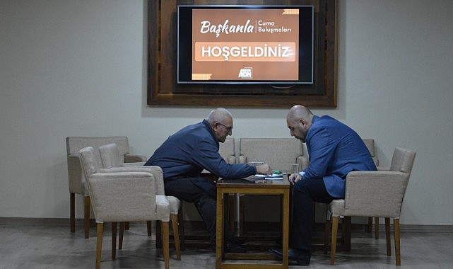 Başkan Aydın Cuma Buluşmaları Programında Vatandaşlarla Fikir Alışverişinde Bulundu