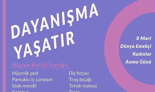 BURSA CHP’DEN DEPREMZELERE HİJYEN MALZEMESİ DAYANIŞMASI