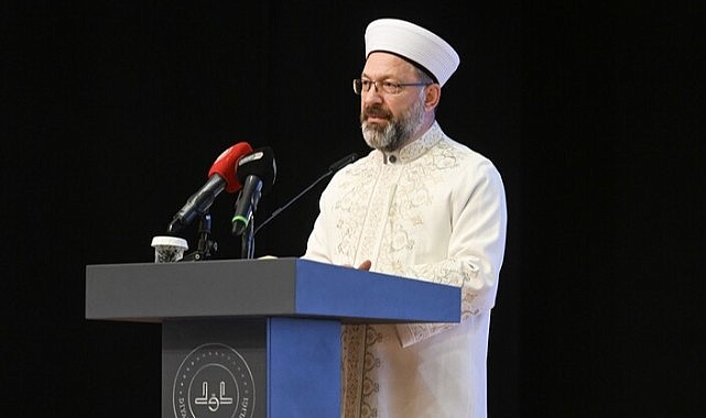 Diyanet İşleri Başkanı Ali Erbaş: Bu yılın Ramazan teması ‘Ramazan ve Dayanışma’