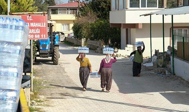 Hatay’da su seferberliği