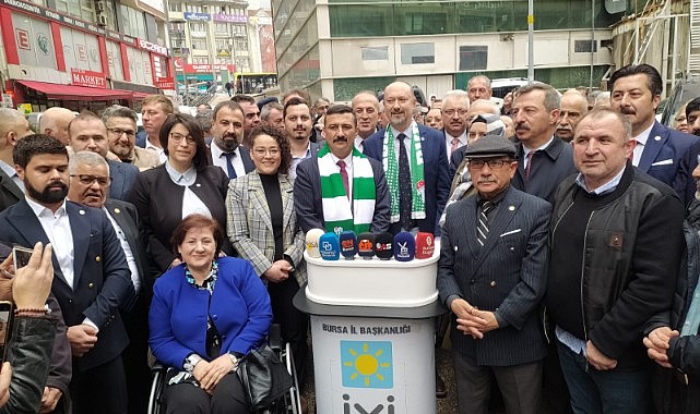 Selçuk Türkoğlu İYİ Parti Bursa’dan milletvekili aday adayı olduğunu açıkladı