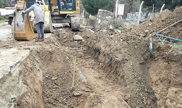 Üreğil Mahallesi Pompa İstasyonu Terfi Hattı Tamamlandı.