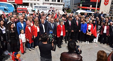 CHP Bursa Örgütü Ata’nın huzurundaydı