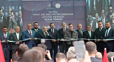 GÜRSU’NUN İLK KÜLTÜR MERKEZİ AÇILDI