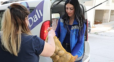 MUDANYA BELEDİYESİ’NDEN VATANDAŞIN SOFRASINA 30 TON PATATES 