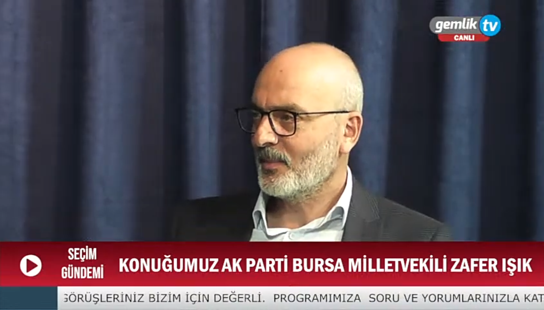 Zafer Işık Gemlik TV’de neden aday gösterilmediğini açıkladı