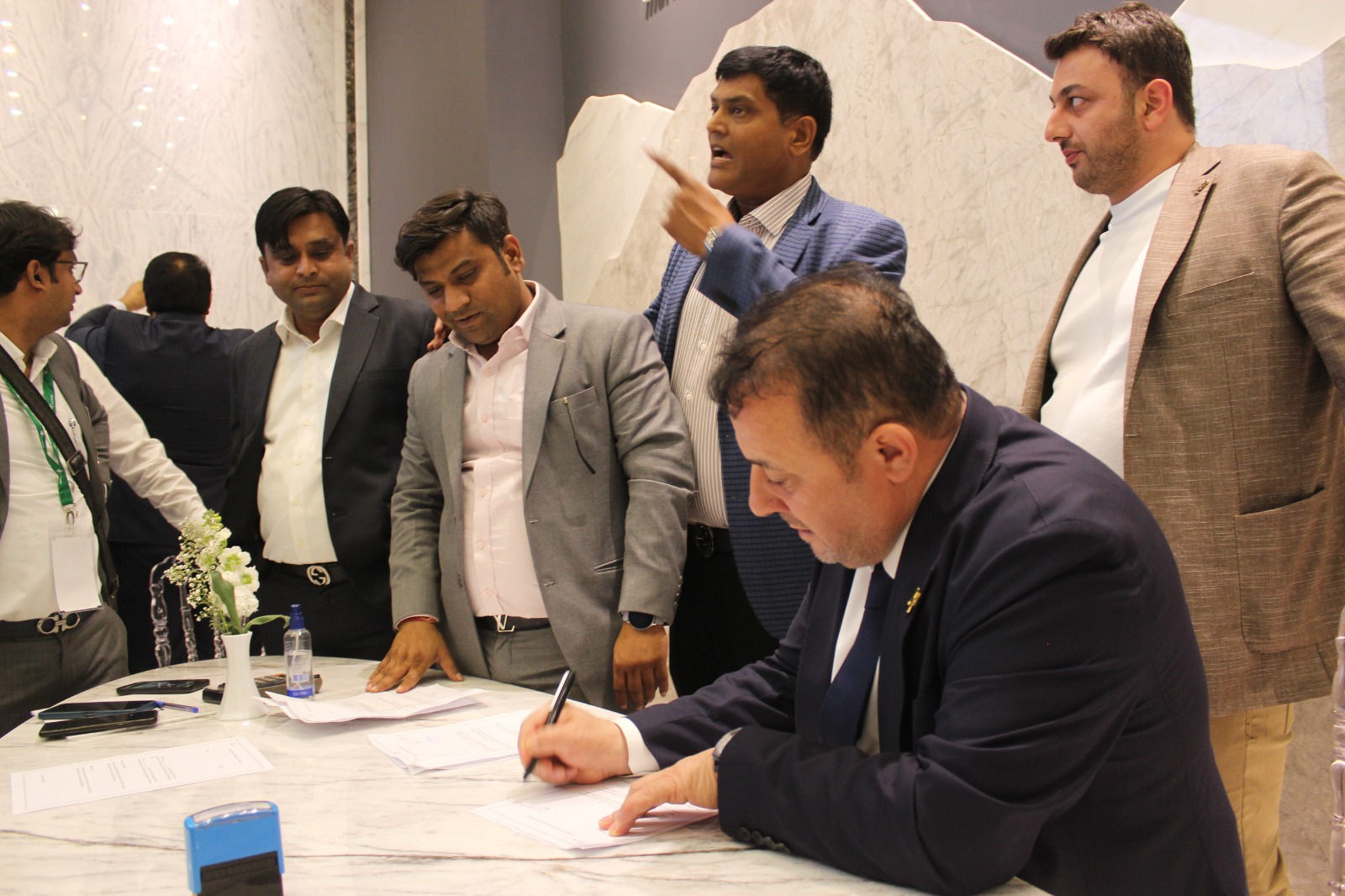 Yüce Marble, İzmir Mermer Fuarı’nın gözdesi oldu