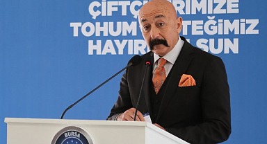 Büyükorhanlı çiftçiye silajlık mısır tohumu