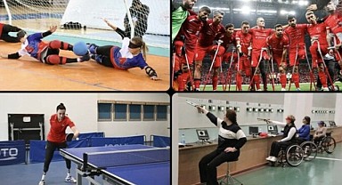Engelli milli sporcular, 1 yılda 203 madalya kazandı