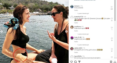 Mayolu fotoğrafına phostoshop yapmak isteyen Hilal Altınbilek, dozu kaçırınca kolunu yamulttu