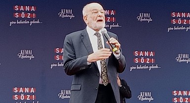 Saadet Partisi lideri Temel Karamollaoğlu Bursa’da