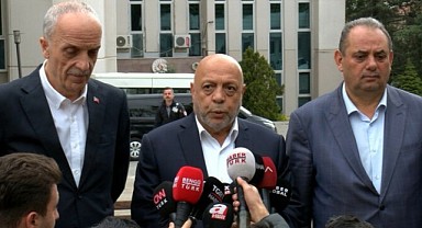Türk-İş Başkanı Ergün Atalay: Salı günü rakamı önümüze getirmelerini bekliyoruz