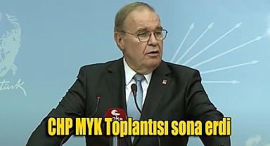 CHP MYK Toplantısı sona erdi