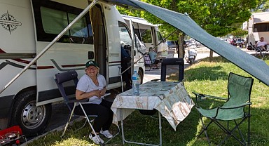 Karavan tutkunları Harmancık’ta buluştu