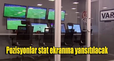 Süper Lig’in yeni sezonunda yarı otomatik ofsayt sistemine geçiliyor!