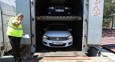 Türkiye’ye trenle gelen gurbetçiler mutlu