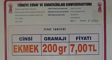 İzmir’de ekmek 7 lira oldu