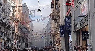 İstiklal Caddesinde yangın!