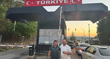 Hamzabeyli Sınır Kapısında Sıcak Karşılama