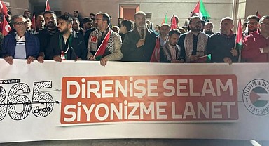 Türkiye’de İsrail’e Protesto Yağdı