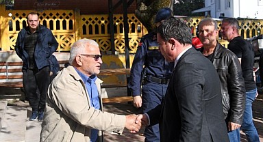 Başkan Aydın’ın Cuma Durağı Bu Kez Çağlayan Mahallesi Oldu