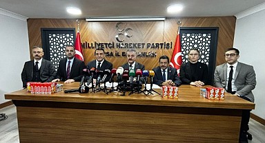Bursa MHP’den Basın Açıklaması