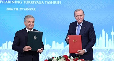 Özbekistan Cumhurbaşkanı Ankara’da