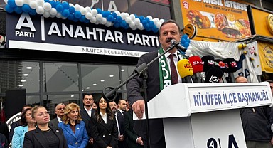 Anahtar Parti Nilüfer İlçe Başkanlığı Hizmete Açıldı