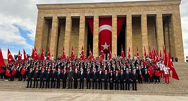 81 İlden Gençler Anıtkabir’de Buluştu