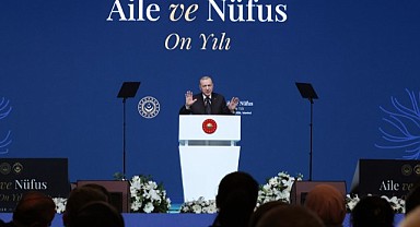 Erdoğan: “Doğurganlık oranı alarm veriyor”