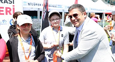 Nilüfer’de özel çocukların spor coşkusu