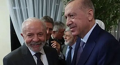 Erdoğan Brezilya Lideri ile Görüştü
