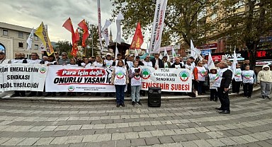 Tüm Emekliler Sendikası: “Para için değil, onurumuz için!”