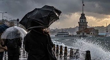 Meteoroloji’den Fırtına ve Yağış Uyarısı