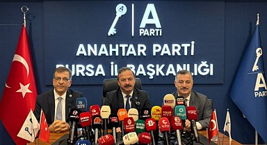 Yavuz Ağıralioğlu Bursa’dan seslendi: “Türkiye’nin ekonomi krizi değil, yönetim krizi var”